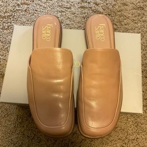 Franco Sarto Mocha Bocca Slide Mules 8.5